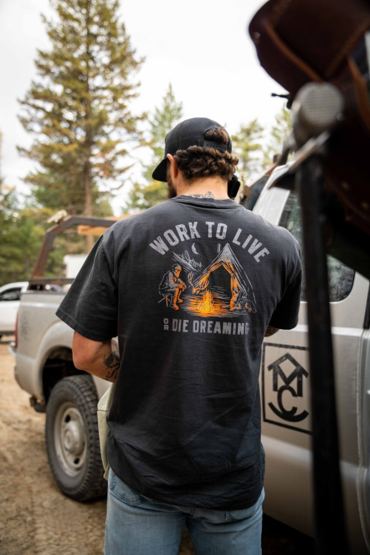 Die Camping Tee - Oversized Fit