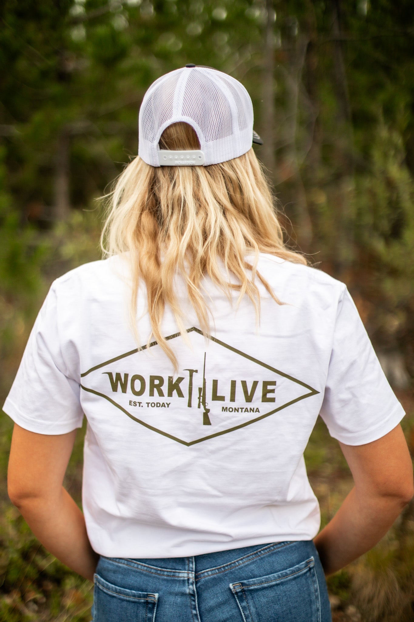 HAMMER TEE - WHITE