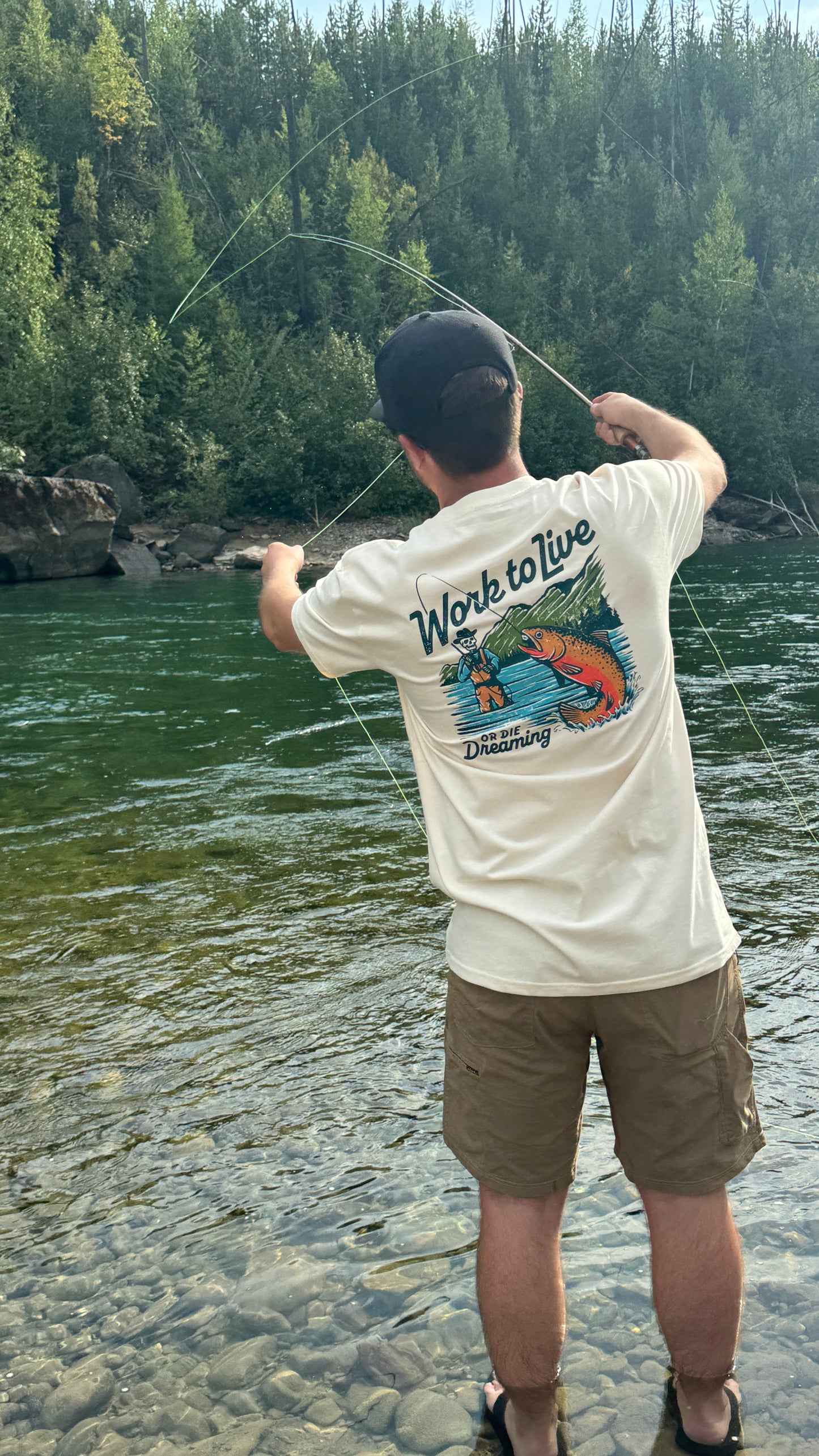 Die Fishing Tee