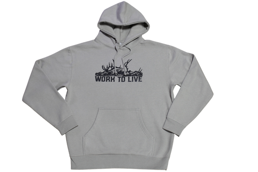 DEAD HEAD HOODIE - CEMENT GREY