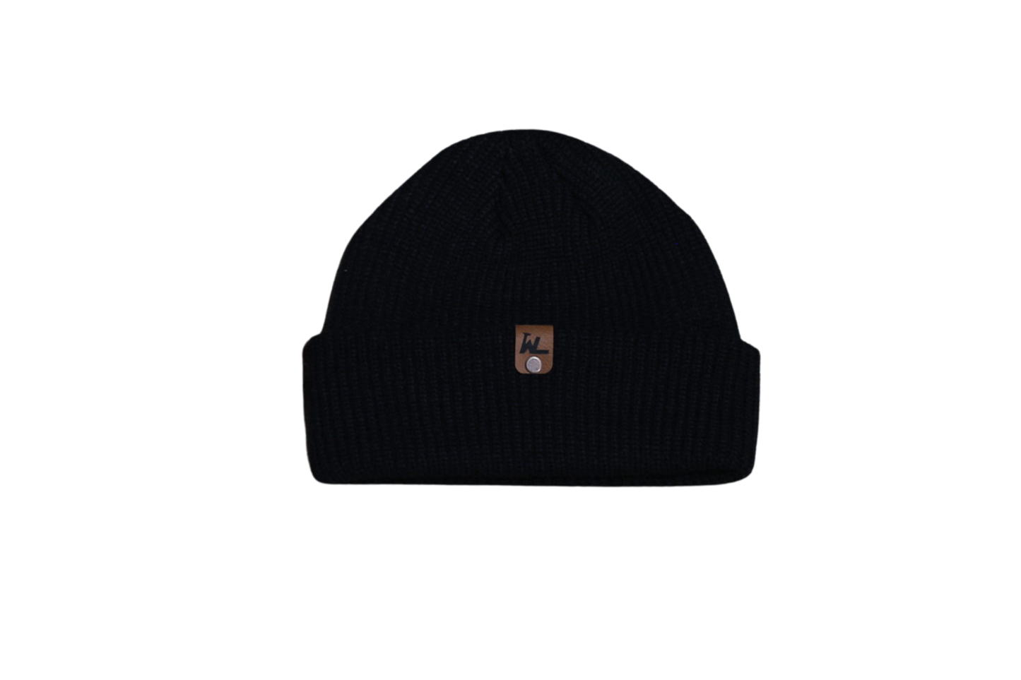 KNIT BEANIE - BLACK