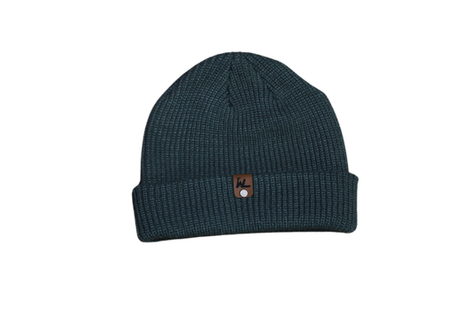 KNIT BEANIE - ARMY GREEN