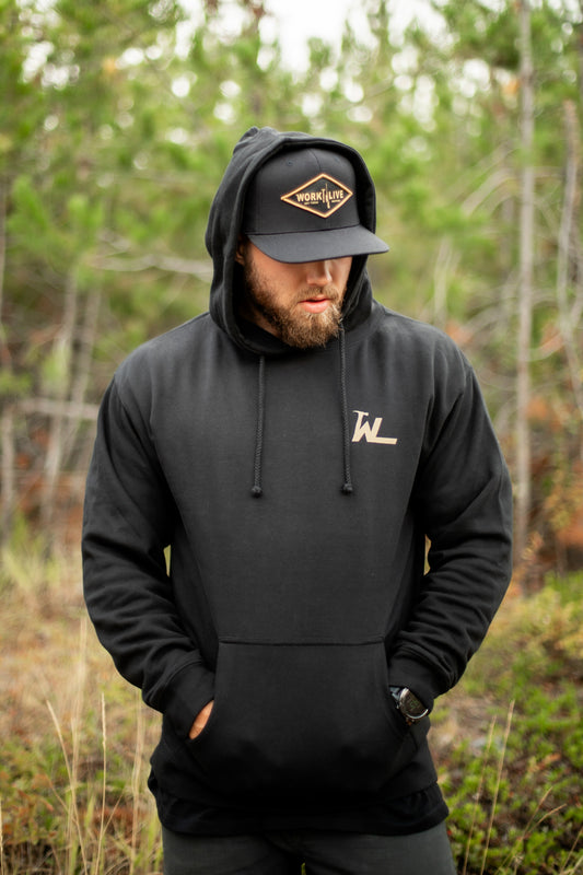 HAMMER HOODIE - BLACK