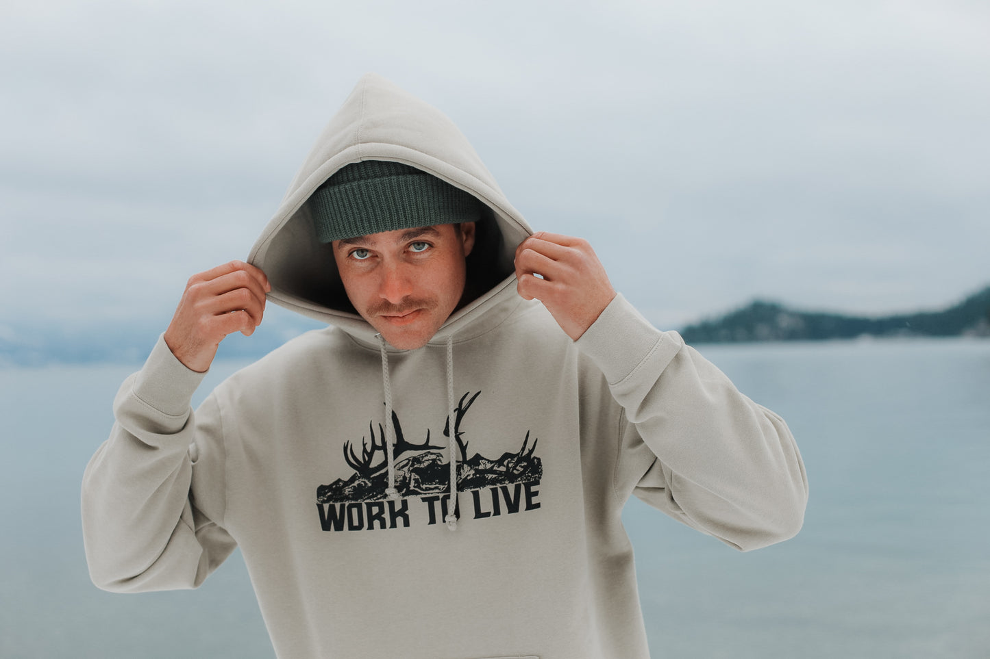 DEAD HEAD HOODIE - CEMENT GREY