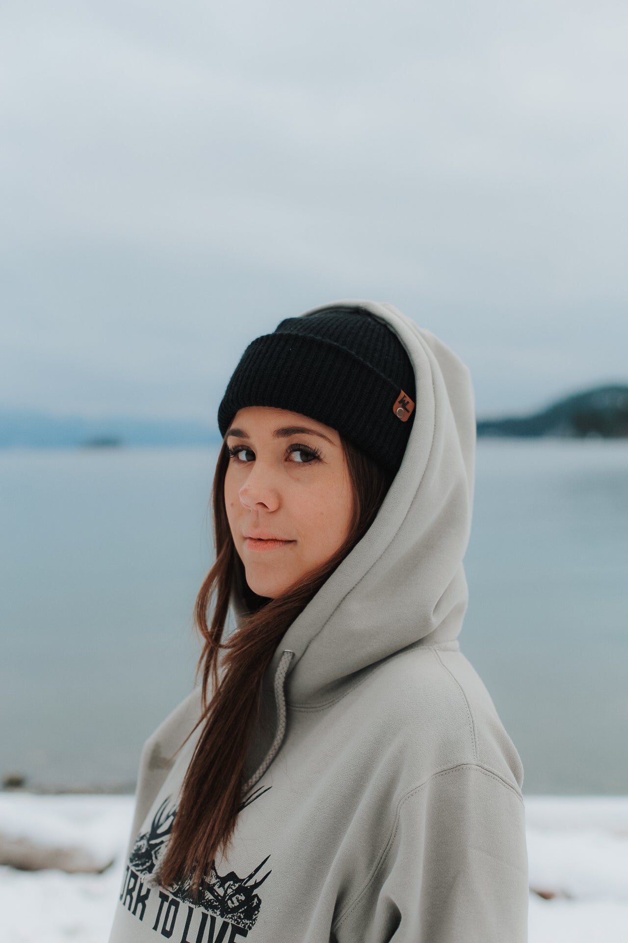 DEAD HEAD HOODIE - CEMENT GREY