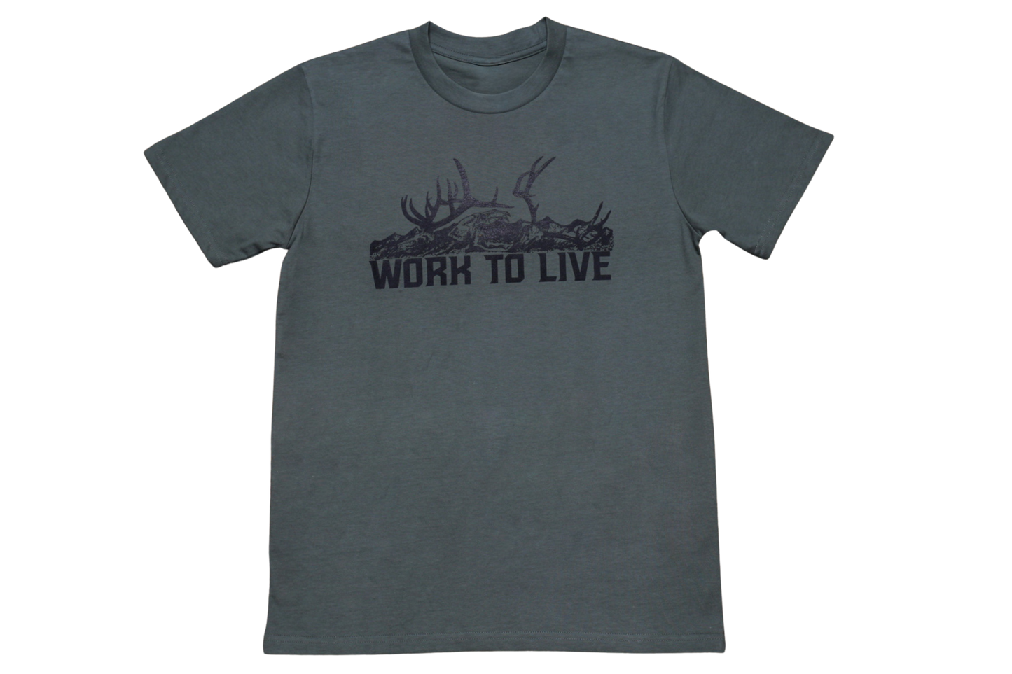 DEAD HEAD TEE - MOSS