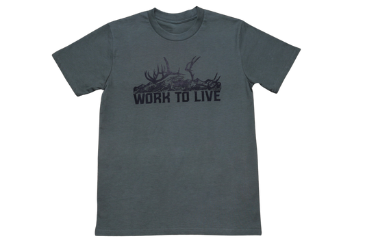 DEAD HEAD TEE - MOSS