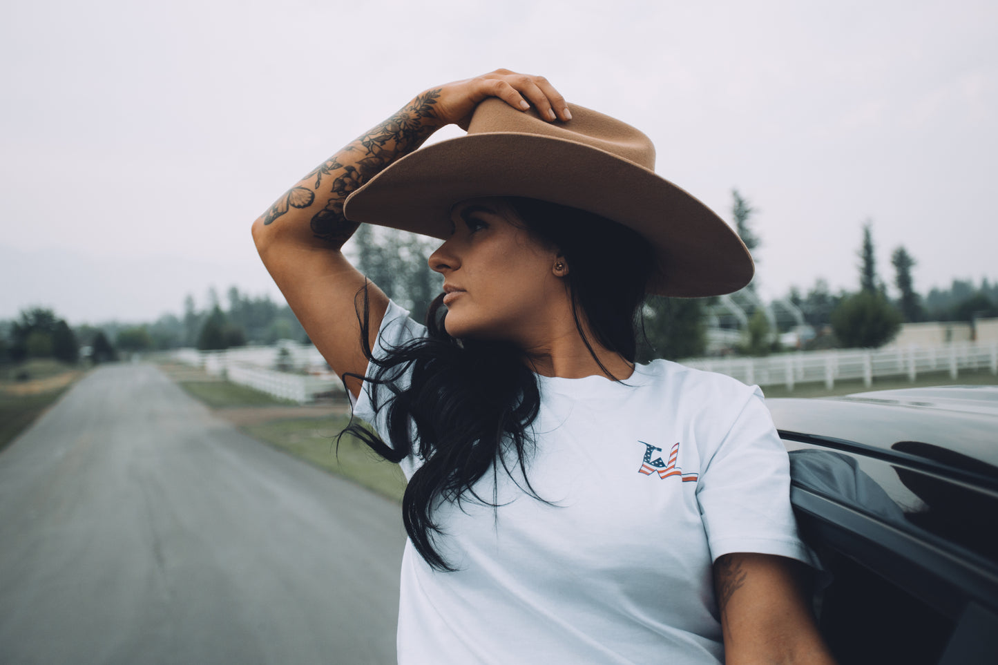 USA Freedom Tee - White