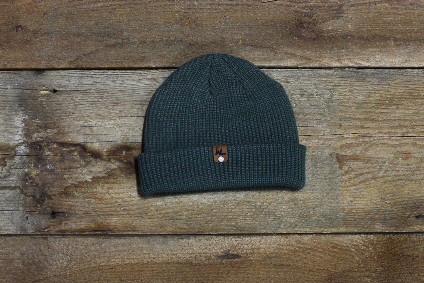 KNIT BEANIE - ARMY GREEN