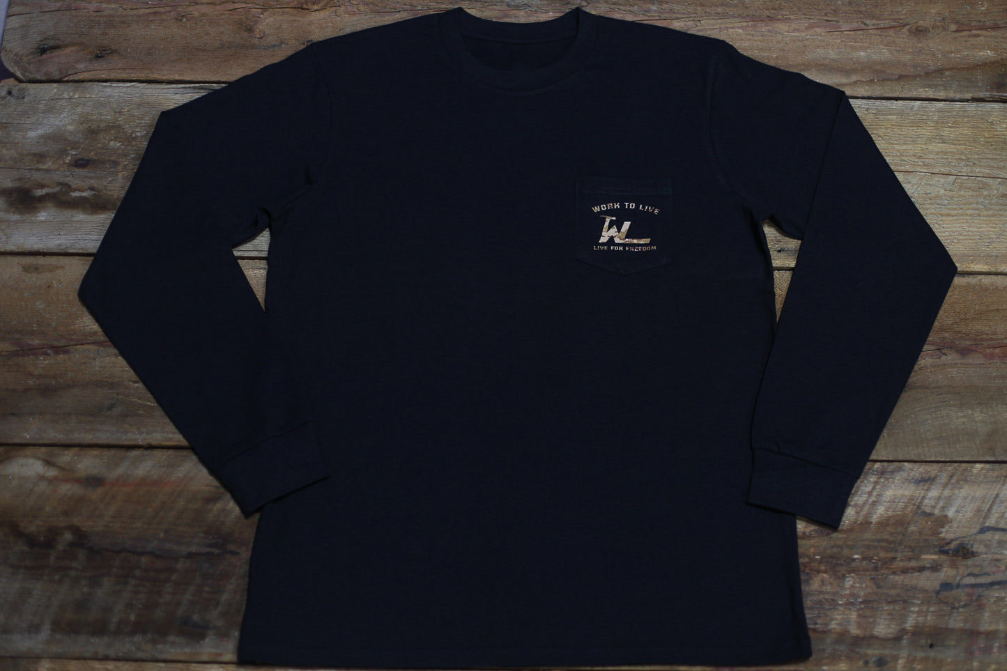 POCKET LS - Black